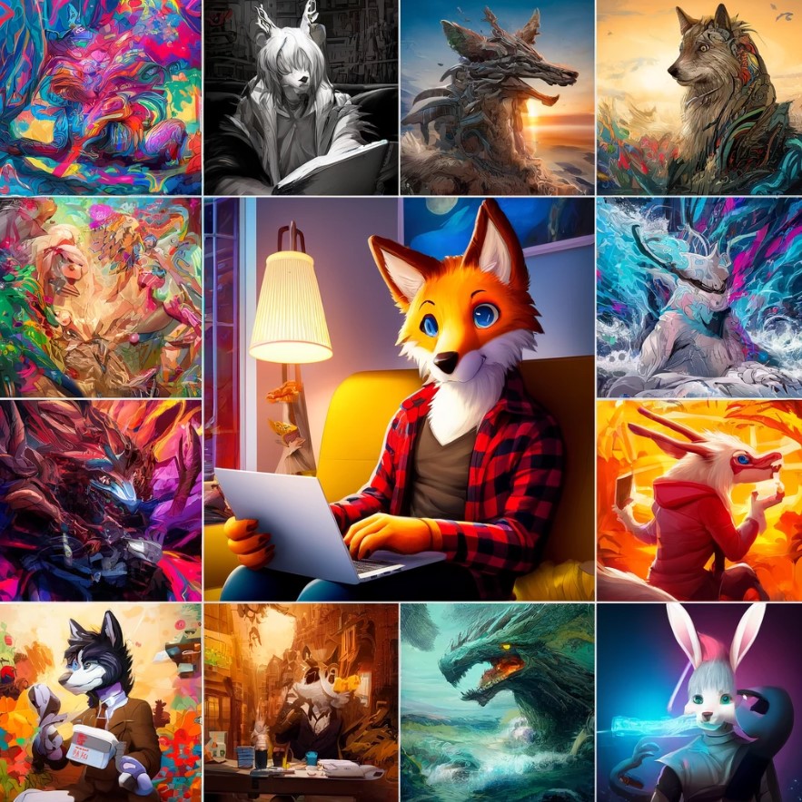 free Furry AI Art Generator
